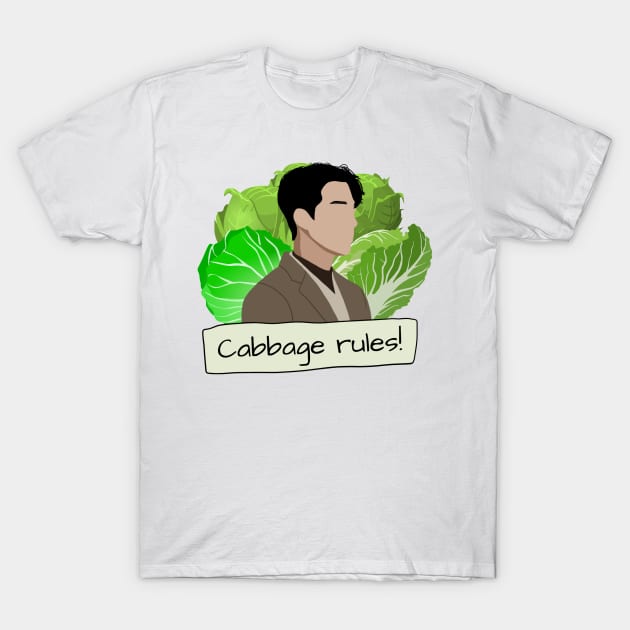 Cabbage Rules! T-Shirt by Mihadom